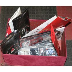 LOT OF MINI JERSEYS, TEAM CANADA PLAQUE AND FRAME