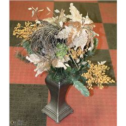 GOLD SILK FLOWER ARRANGEMENT