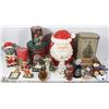 Image 1 : ESTATE FLAT OF ASSORTED CHRISTMAS DECORATIONS