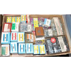FLAT OF SCREWS, WASHERS, NUTS & BOLTS.