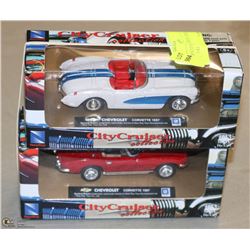 PAIR OF CITY CRUISER DIE CAST CARS    1:43