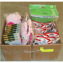 BOX OF ASSORTED BABY / TODDLER ITEMS