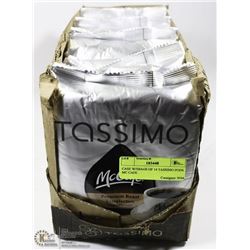 CASE W/5BAGS OF 14 TASSIMO PODS MC CAFE