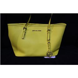 YELLOW MICHAEL KORS HANDBAG