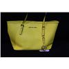 Image 1 : YELLOW MICHAEL KORS HANDBAG