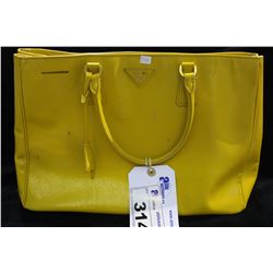 YELLOW PRADA HANDBAG