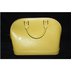 LOUIS VUITTON YELLOW HANDBAG