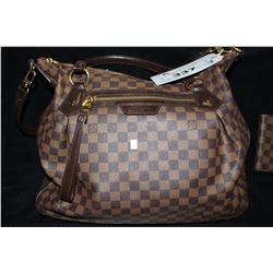 LOUIS VUITTON BROWN HANDBAG