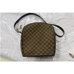 LOUIS VUITTON BROWN HANDBAG