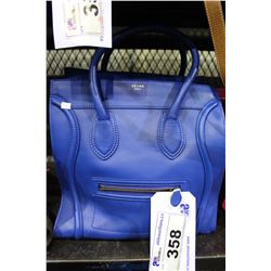 CELINE PARIS HANDBAG - BLUE