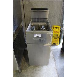 AMERICAN RANGE STAINLESS STEEL COMMERCIAL DEEP FRYER