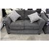 Image 2 : NEW SOFA AND LOVE SEAT WITH THROW CUSHIONS