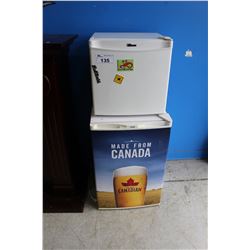 PAIR OF BAR FRIDGES - MOLSON CANADIAN AND DANBY DIPLOMAT