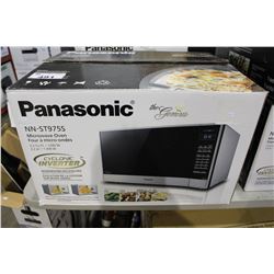 PANASONIC MICROWAVE STAINLESS STEEL