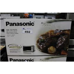 PANASONIC MICROWAVE STAINLESS STEEL