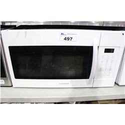 WHITE SAMSUNG MICROWAVE