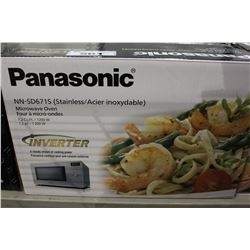 PANASONIC MICROWAVE STAINLESS STEEL