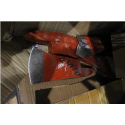 CARTON OF AXE HEADS