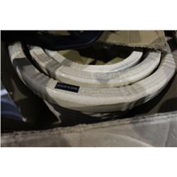ONE SET OF CERAMIC PLANTERS - NEW IN THE BOX