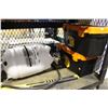 Image 2 : TWO EMPTY TOOL BOXES, TANK SPRAYER AND SLEDGE HAMMER