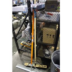 LANDSCAPE RAKE AND PUSH BROOM