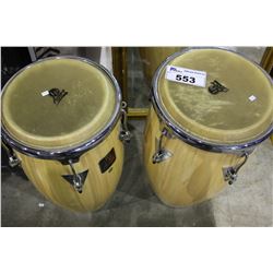 PAIR OF BONGO DRUMS