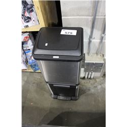 STAINLESS STEEL GARBAGE CAN