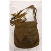 Image 2 : ROOTS SHOULDER BAG AND BLACK GUCCI HANDBAG - HAS BROKEN HANDLE, OTHER CONDITION ISSUES