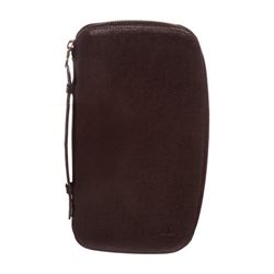 Louis Vuitton Burgundy Taiga Leather Geode Organizer Wallet Clutch