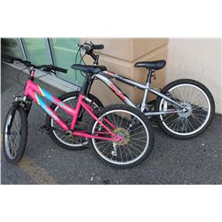 NEXT AND MONGOOSE YOUTH BIKES