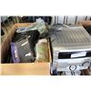Image 2 : SHELF LOT OF ELECTRONICS TYPEWRITER ETC