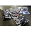 Image 1 : 4 BAGS OF ASSORTED HEADPHONES AND CHARGERS
