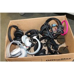 LOT OF HEADPHONES