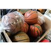 Image 1 : BOX OF SPORTS BALLS