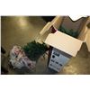Image 1 : BOX OF CHRISTMAS TREE WITH LIGHTS