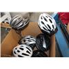 Image 1 : BOX OF BIKE HELMETS