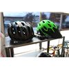 Image 1 : 2 BIKE HELMETS AND BIKE PUMP