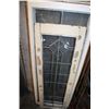 Image 2 : LOT OF LEADED GLASS PANELS