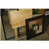Image 2 : TWO MIRRORS FOLDING TV TRAY AND PRINT