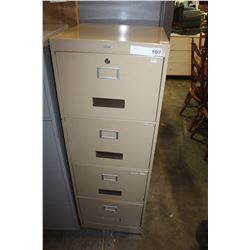 4 DRAWER FILE CABINET