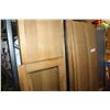Image 3 : WOOD GLASS DOOR CABINET