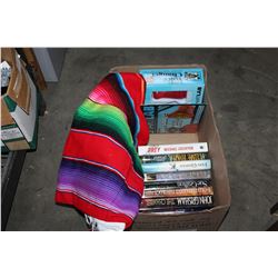 HARDCOVER BOOKS BLANKET AND BUILD YOURSELF VOICE CHANGER