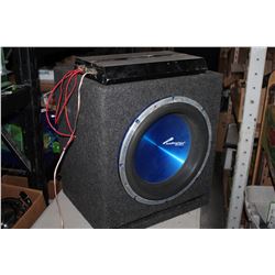 15 INCH SUB WITH 1000 WTT AMP