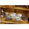 Image 1 : SHELF LOT OF COLLECTIBLE CHINA PIECES