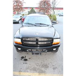 2003 DODGE DURANGO 4X4 RT 190000KM 2 KEYS REGISTRATION