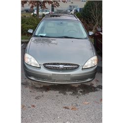 2002 FORD TAURUS SEL 212000KM LEATHER INTERIOR AUTOMATIC