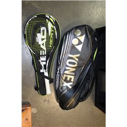 YONEX TENNIS BAG AND HEAD RACKET