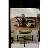 Image 2 : THREE TIER MODERN WOOD AND GLASS ENTERTAINMENT STAND WITH TV MOUNT