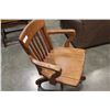 Image 2 : WOOD ROLLING OFFICE CHAIR
