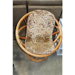 RATTAN TUB CHAIR